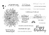 Hello Sweetheart Bouquet {FRONT & CENTER stamps}