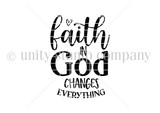 Faith in God {itty bitty}