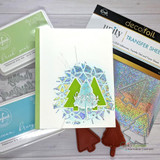 Ornamental Pines {stamp & stencil bundle}