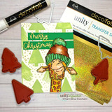 Ornamental Pines {stamp & stencil bundle}