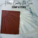 Here Comes The Sun {Stamp & Stencil}