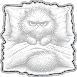 Rise & Whine Pissy Kitty {coordinating die}