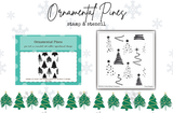 Ornamental Pines {stamp & stencil bundle}