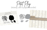 Petal Play {stamp, die & paper} bundle