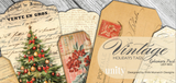 Vintage Holiday Tags - Ephemera Pack