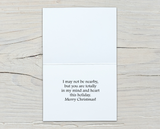 I may not be near by...