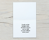 Look at the bright side...