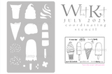 Ice Cream Stencil - Whit Kit