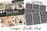 Creepin' Bundle Pack - Just Boo Ephemera - Hocus Pocus Paper Pack