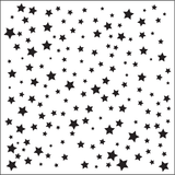Star Confetti Stencil