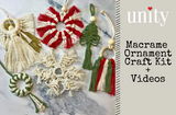 DIY Macrame Ornament Kit + Instructional Videos